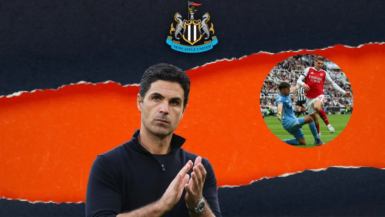 Mikel Arteta was adamant Nick Pope should have seen red on Saturday