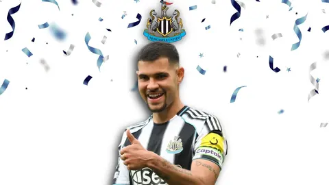 Newcastle United name Bruno Guimaraes as Player of the Year