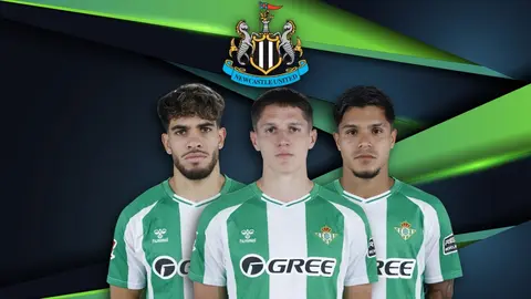 Newcastle send scouts to watch Real Betis trio - Report