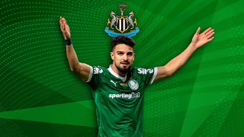 Newcastle 'showing interest' in Palmeiras striker Flaco López