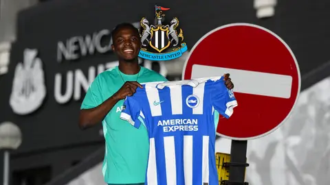 Newcastle miss out on Zadok Yohanna as Brighton unveil £21.5m signing