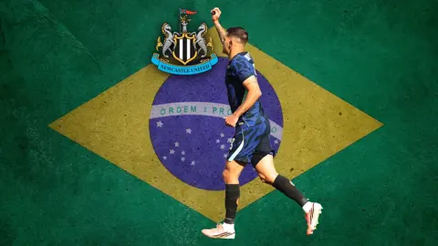 WATCH: Bruno Guimaraes scores for Brazil in World Cup warm-up clash