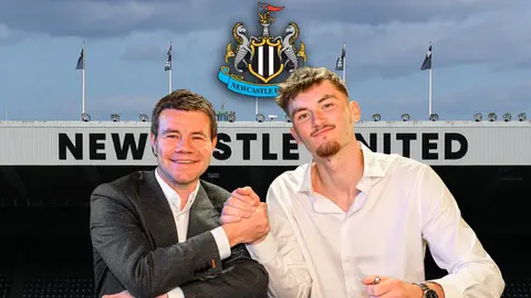 Eddie Howe and Ross Wilson react to Ewen Jaouen's £18m move to Newcastle