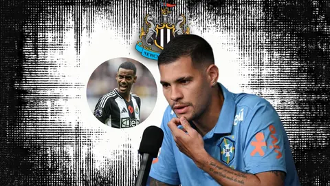 Bruno Guimaraes quizzed on Alexander Isak's exit and the impact on Newcastle