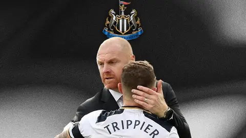 Sean Dyche hails Newcastle legend Kieran Trippier as best player he's worked with