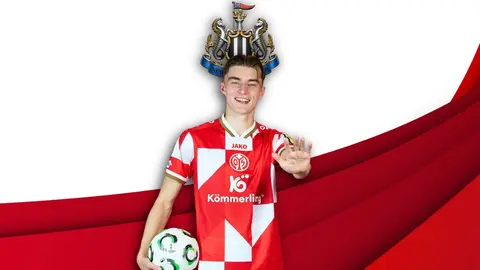 Newcastle target Kacper Potulski not for sale insists Mainz 05 chief