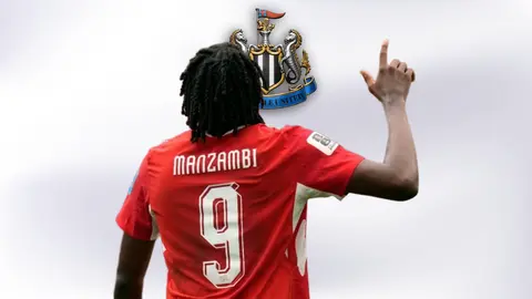 Newcastle want Johan Manzambi as midfielder search steps up