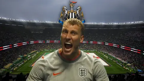 WATCH: Dan Burn's behind the scenes reaction to England's famous win in Mexico
