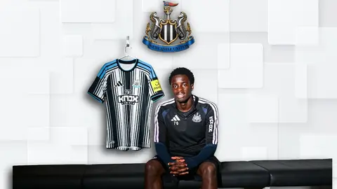 Sam Alabi pushing for Newcastle breakthrough after training with Liverpool and Man Utd duo