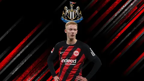 Newcastle hold talks with Hugo Larsson of Eintracht Frankfurt - Report