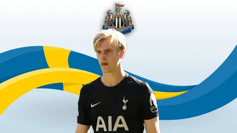 Lucas Bergvall makes decision between Newcastle and Nottingham Forest