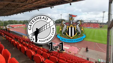 Sean Steur looks good at least - Gateshead 1-1 Newcastle United