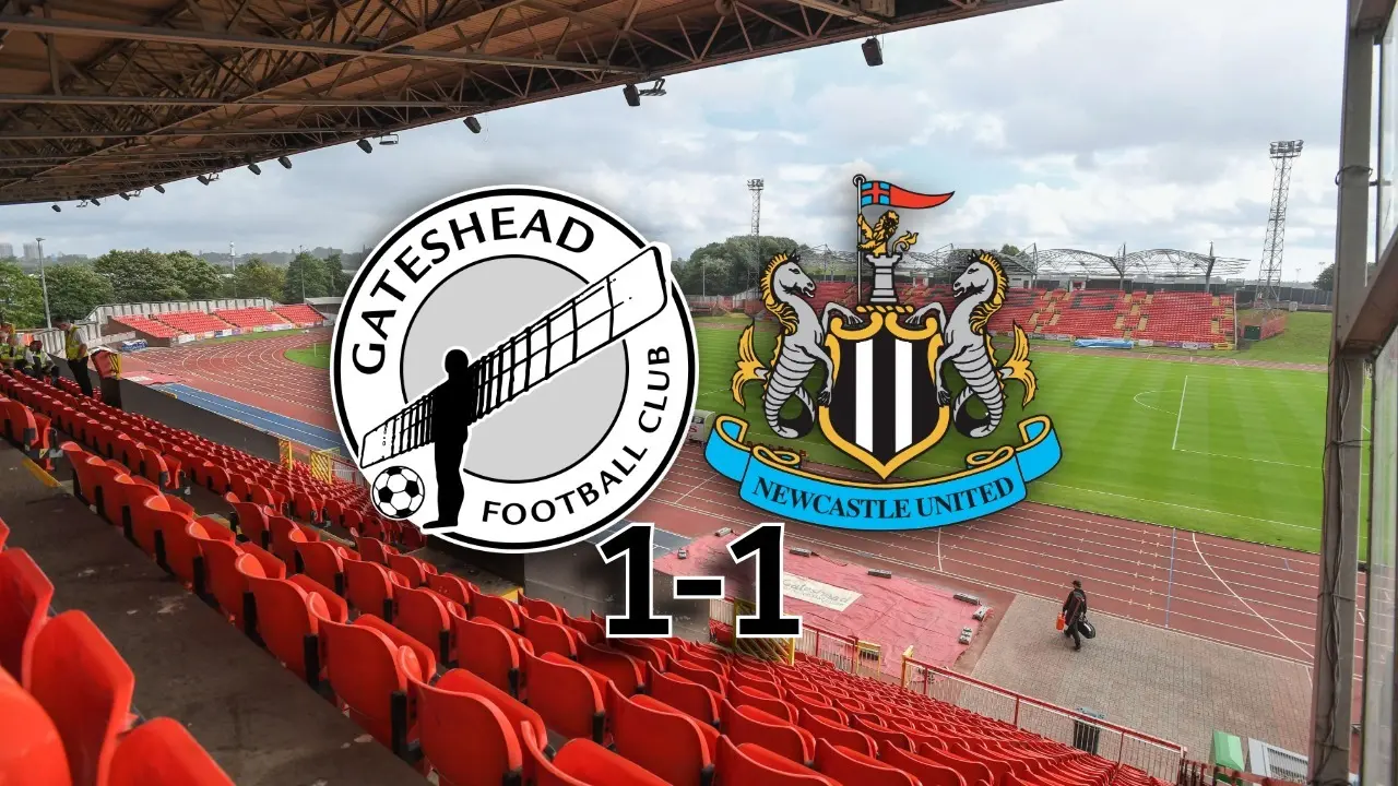 Sean Steur looks good at least - Gateshead 1-1 Newcastle United