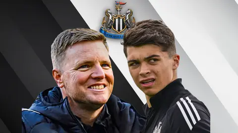 Lewis Miley injury update - Eddie Howe speaks after Newcastle star misses Gateshead draw