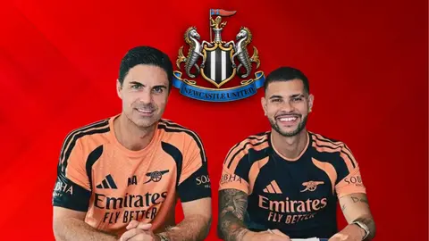 Bruno Guimaraes unveiled by Arsenal - Official announcement video