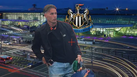 Amar Dedic filmed arriving on Tyneside - New footage and details of Newcastle move