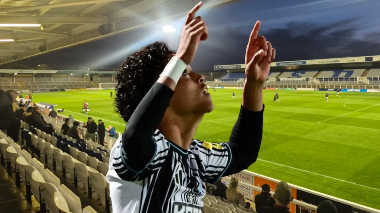 Kyran Thompson scores brace for Newcastle after hidden call-up on Monday night