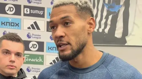 Joelinton: I’m very disappointed